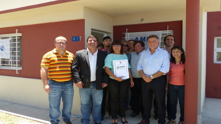 Se inauguraron nuevas viviendas del IAPV en  XX de Septiembre y Don Cristóbal II