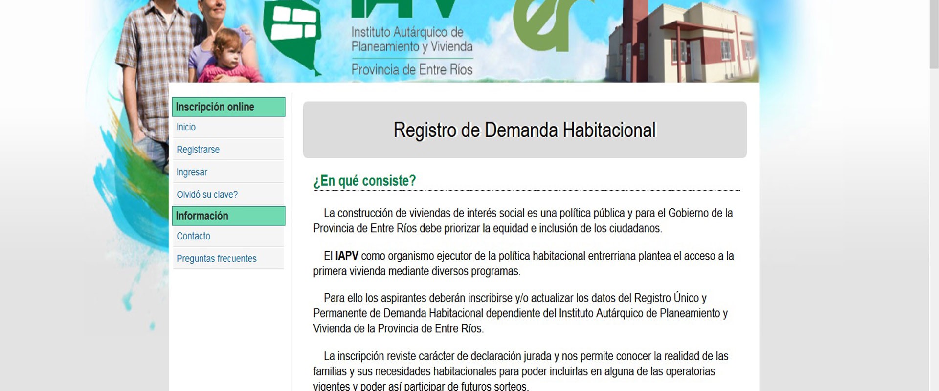 Llaman a inscribirse y actualizar datos online para acceder a viviendas del IAPV