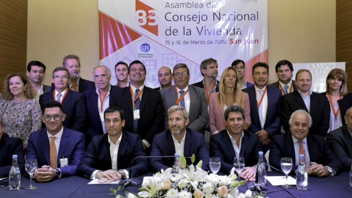 Entre Ríos participó del Consejo Nacional de la Vivienda en San Juan