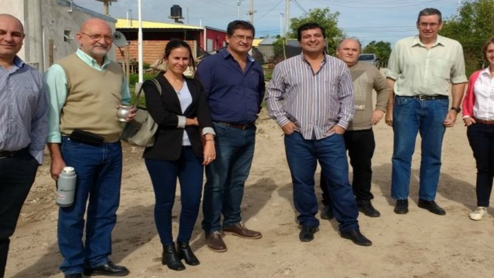 Se construyen 40 viviendas sociales en Diamante