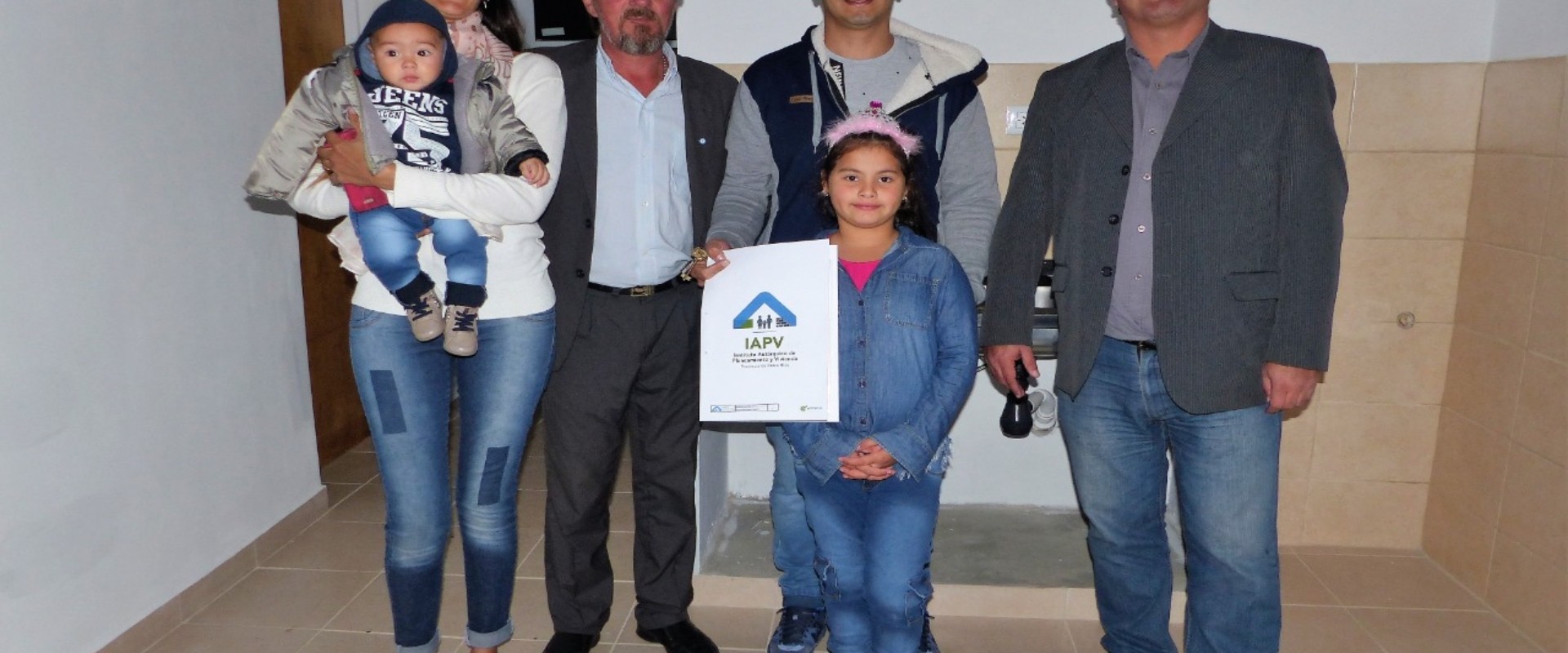 Se inauguraron 10 nuevas viviendas  en Colonia Elía con recursos provinciales