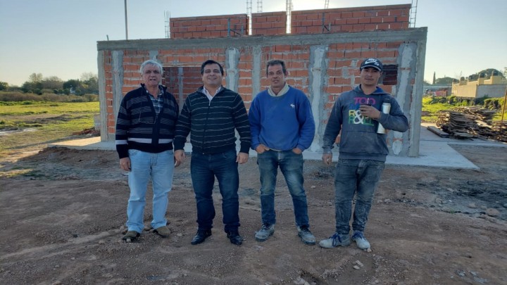 Se construyen viviendas en Rocamora con recursos provinciales