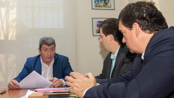 Reunión de trabajo con el municipio de Nogoyá