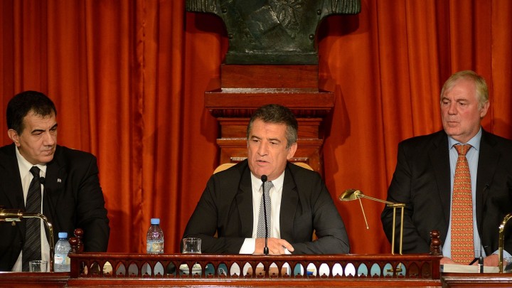 El Gobernador Urribarri  dejó inaugurada la Asamblea legislativa