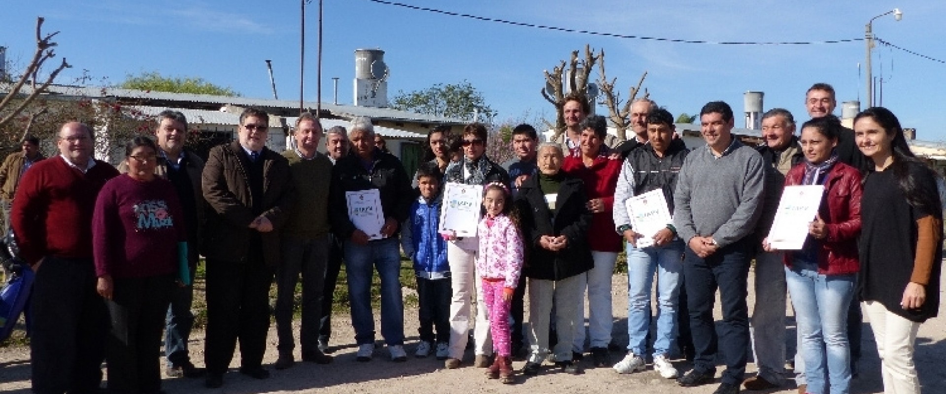 Entregaron nuevas viviendas en La Providencia